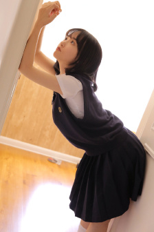 透明女仆服装开裆连体衣